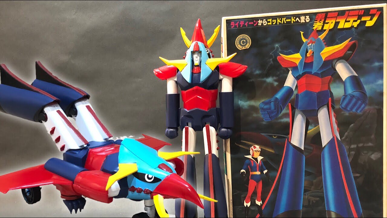 旧キットプラモデル塗装・製作 勇者ライディーン BANDAI　Rydeen/Raideen plastic model