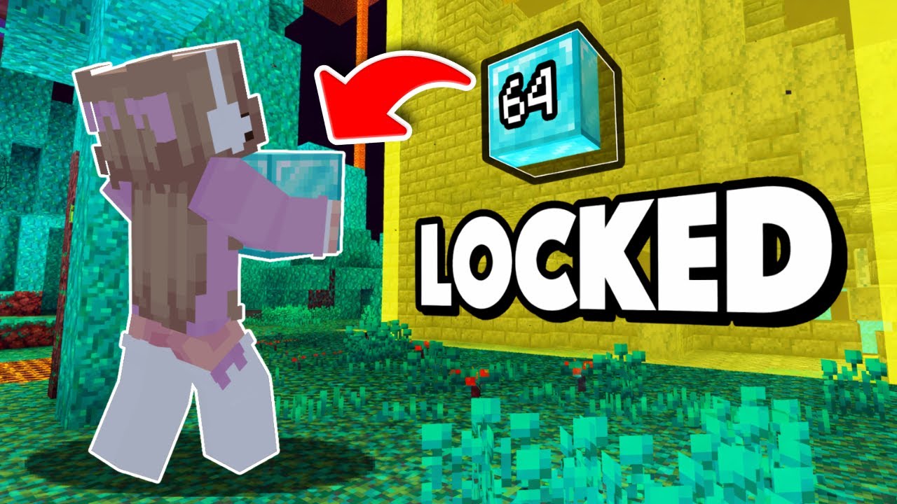 Minecraft But, Chunks Are Locked ! | Minecraft Challenge! | ishu568