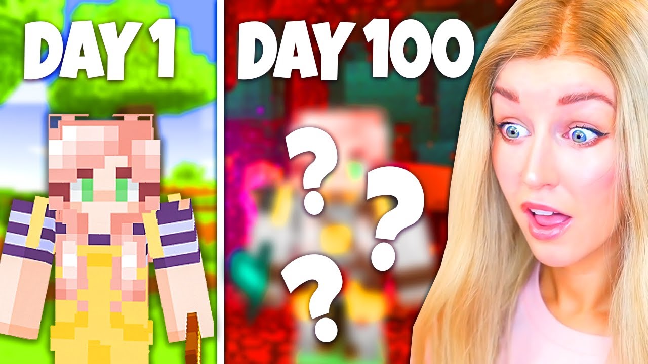 *NEW* Let's get Started! - 100 Days in Minecraft Challenge! (Days 1-5)