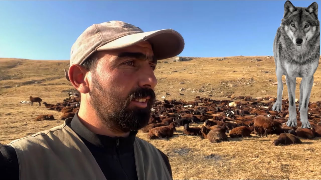 GECE BOYUNCA GELEN KURT’U SABAH DRONE İLE YAKALADIM
