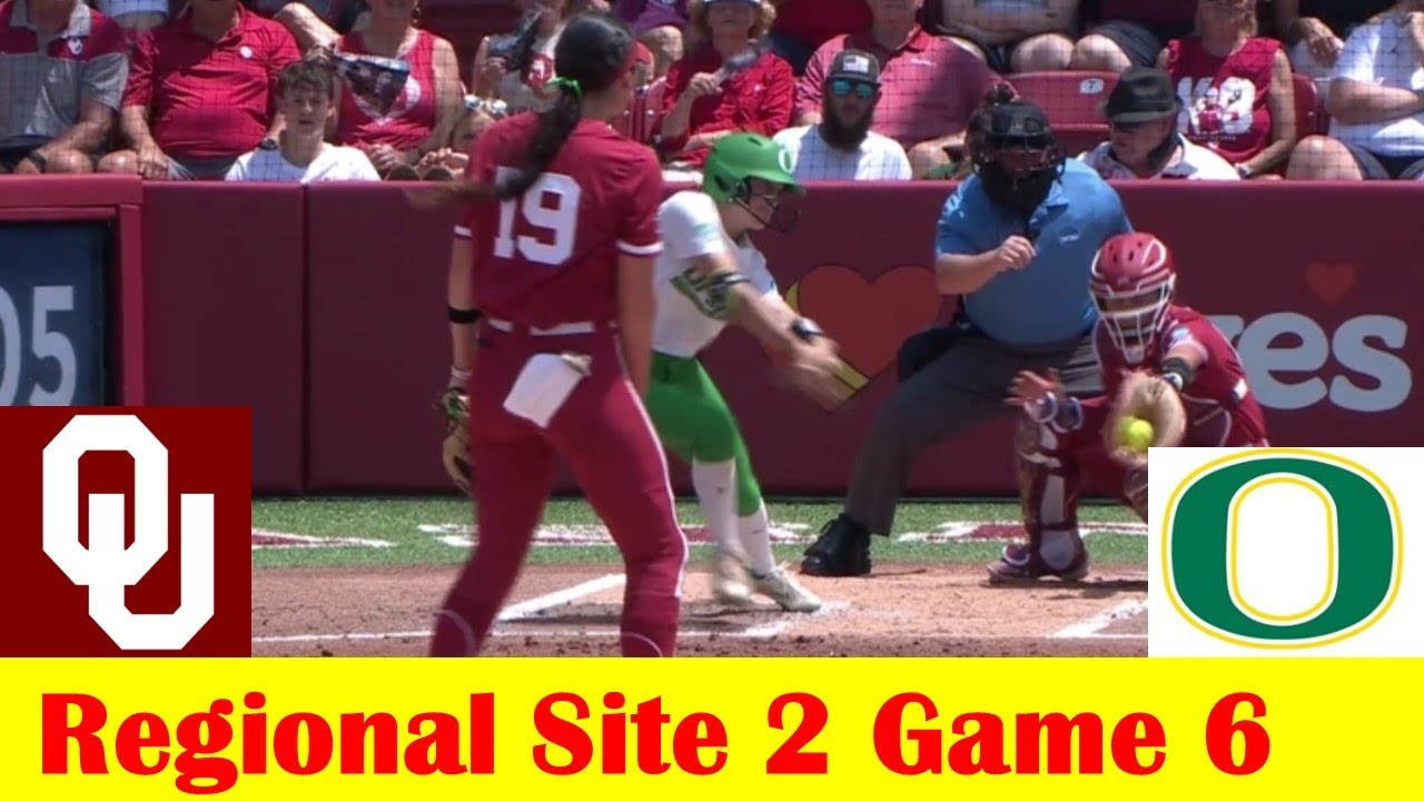 Oregon vs #2 Oklahoma Softball Highlights, 2024 NCAA Regional Site 2 Game 6