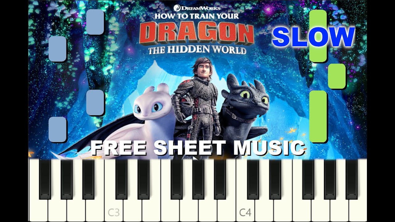 SLOW piano tutorial 