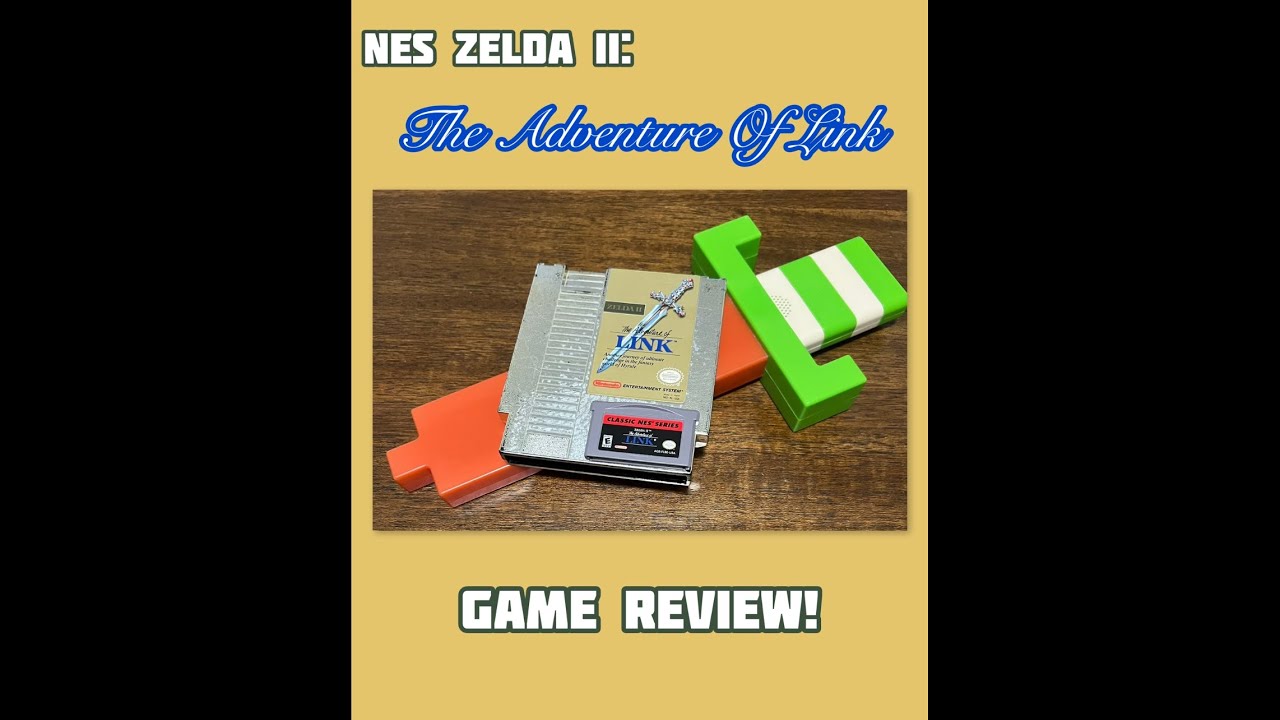 NES Zelda II: The Adventure Of Link Game Review!