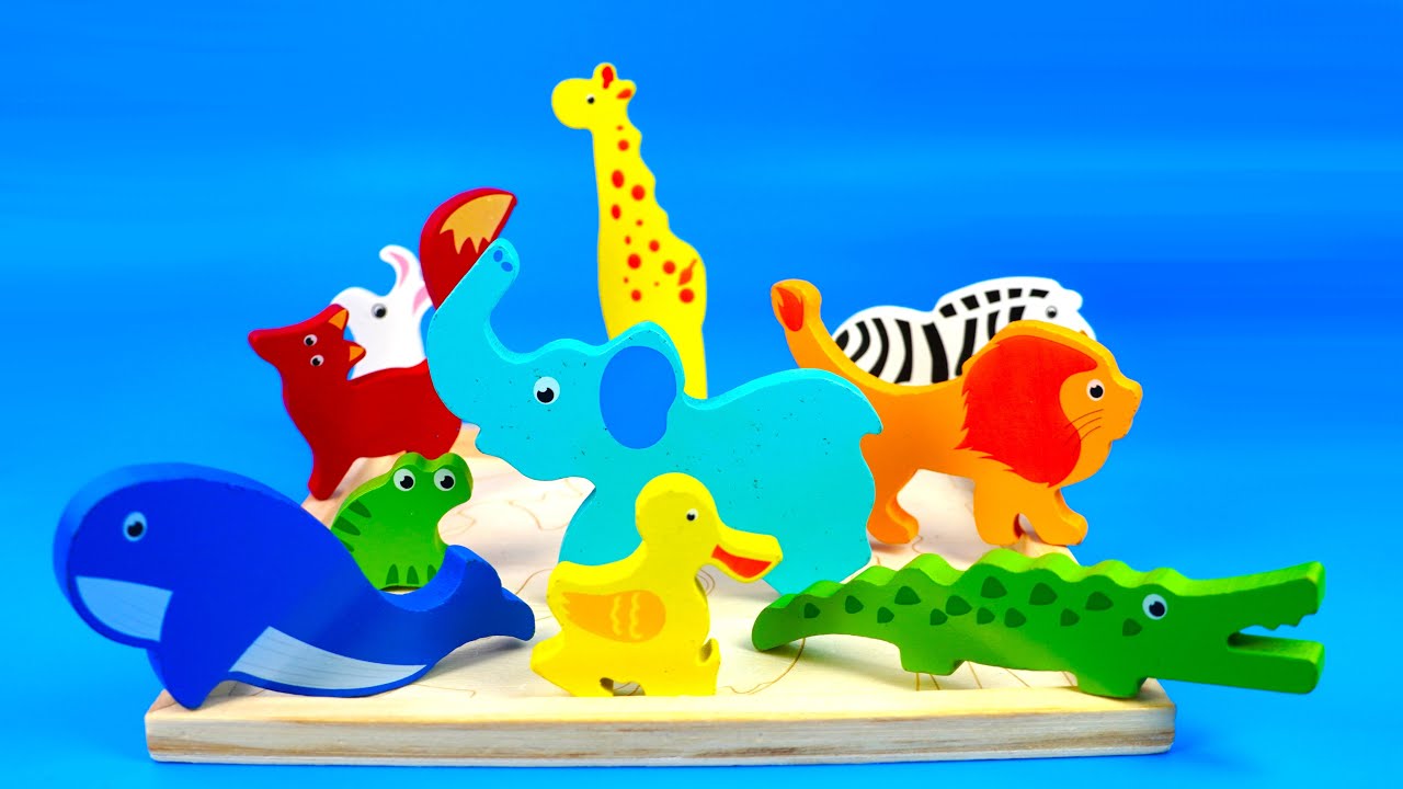 Animal Puzzle | EDUCATIONAL VIDEO FOR TODDLERS