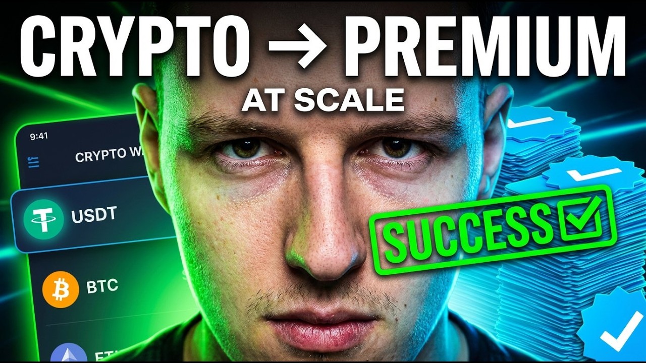 Buying X (twitter) Premium at Scale with Crypto: SOP + Tips