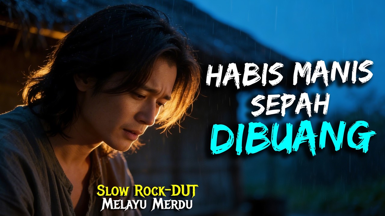 Slow Rock Dangdut Sedih Menyayat Hati | HABIS MANIS SEPAH DIBUANG (Official Lyric Video)