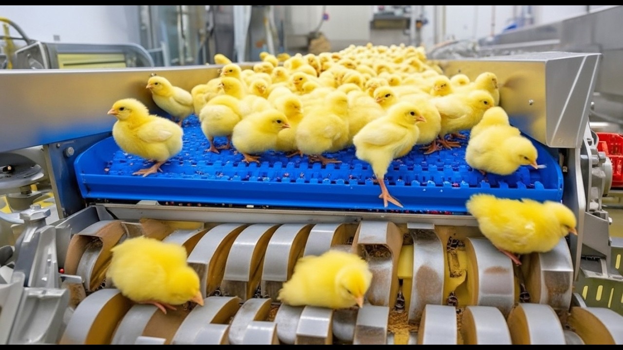 Inside the Chicken Mega Factory — How Millions of Chicks Are Hatched & Raised