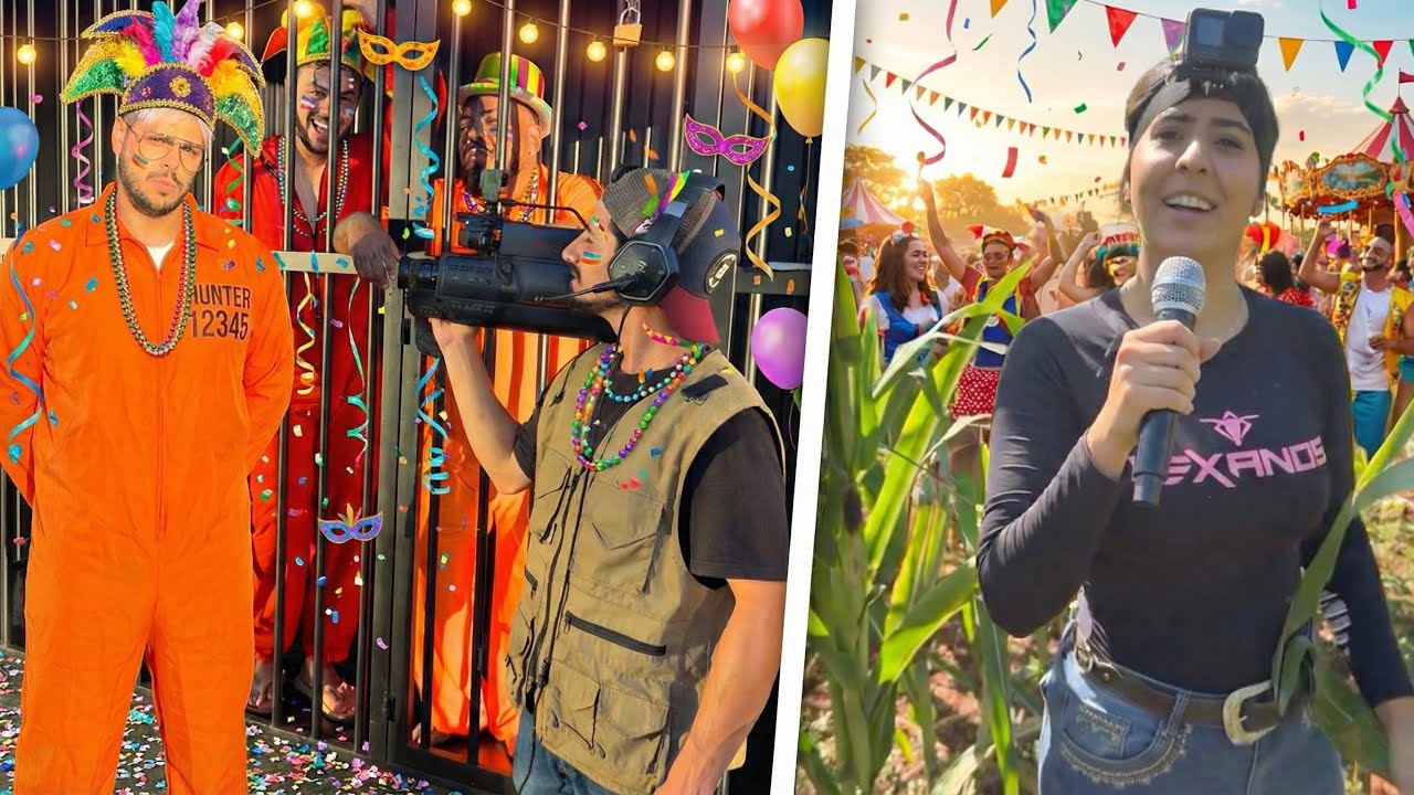 OLHA COMO TÁ SENDO O CARNAVAL DOS HUNTERS 🤠
