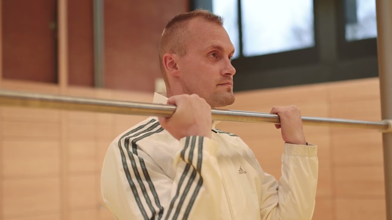 Sportlicher Einstellungstest - Beugehang