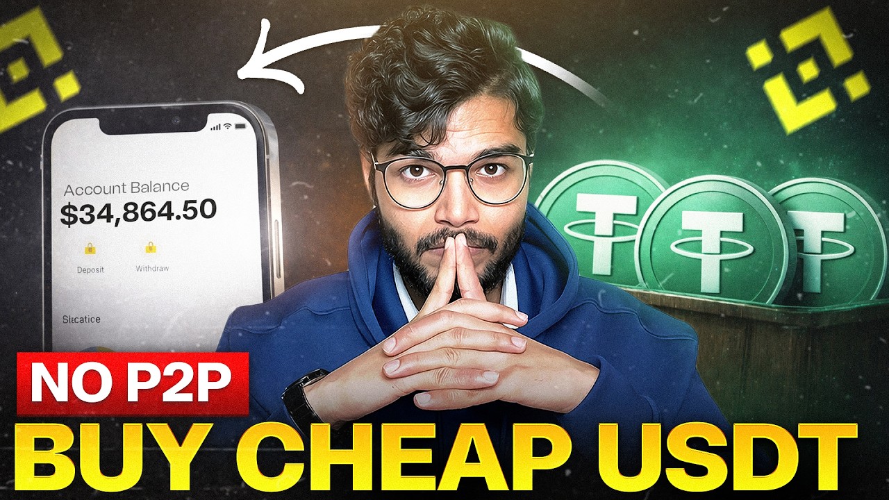 Binance USDT Buying Low Price - NO P2P | How to Buy USDT in Binance without P2P