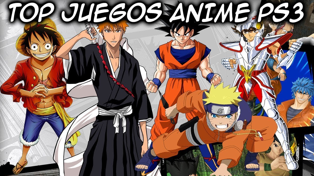 5 JUEGOS de ANIME para TU PS3 IMPRESCINDIBLES...