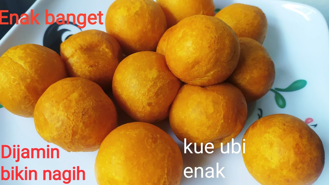 Kue bola-bola ubi isi coklat