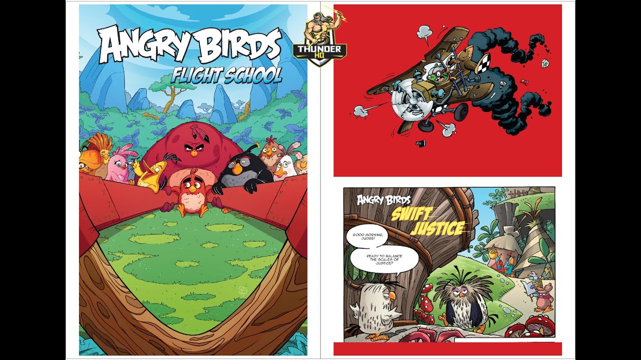 Angry Birds Flight School  - Swift Justice - Angry Birds Series