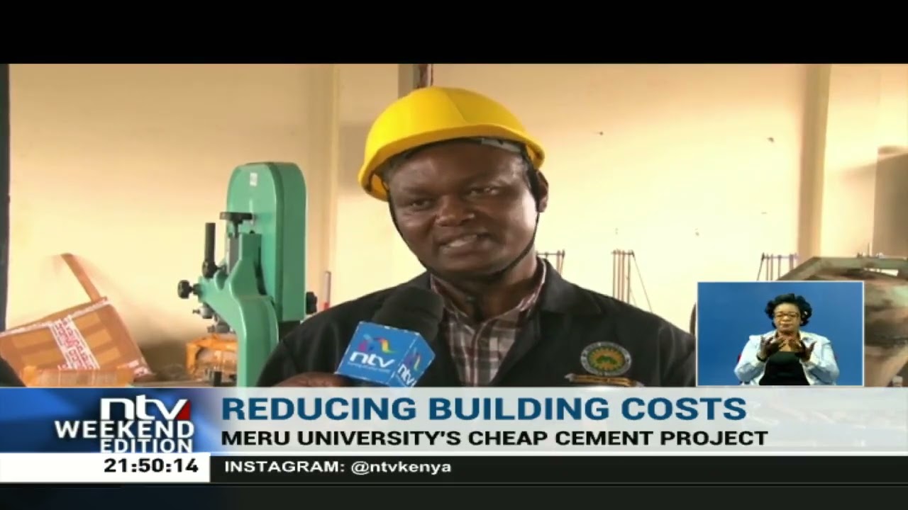 Researchers at Meru University develop a technique of using clay soil to make cement