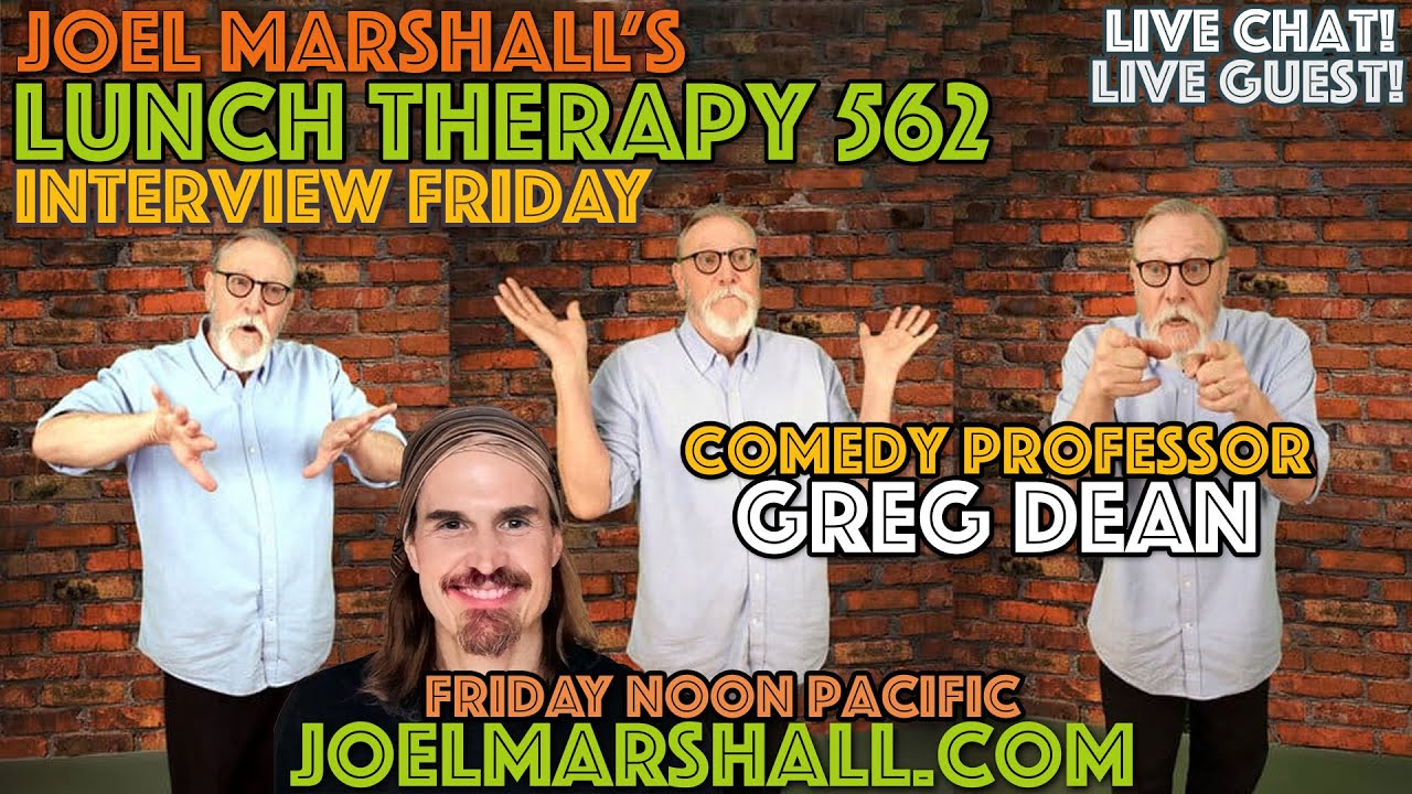 How to Write a Joke for Stand Up Comedy Gold - Greg Dean - Interview Friday JMLT 562