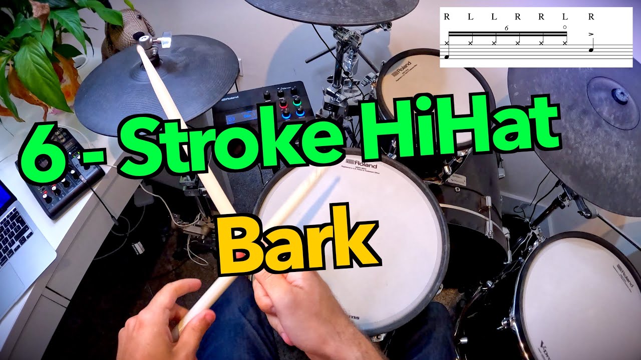 6-тактный хай-хэт Bark — урок DRUMDEX