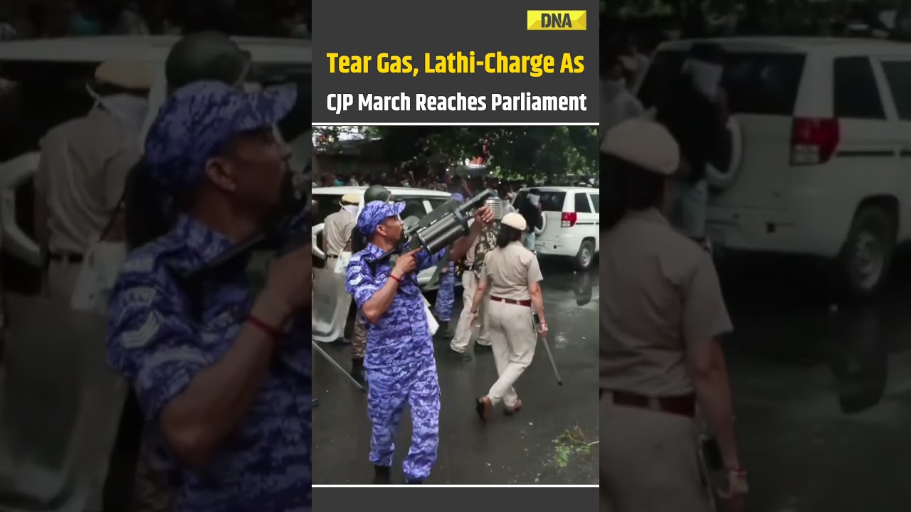 CJP Protest: Tear Gas & Lathi-Charge As Thousands March With CJP To Parliament | Delhi Protest