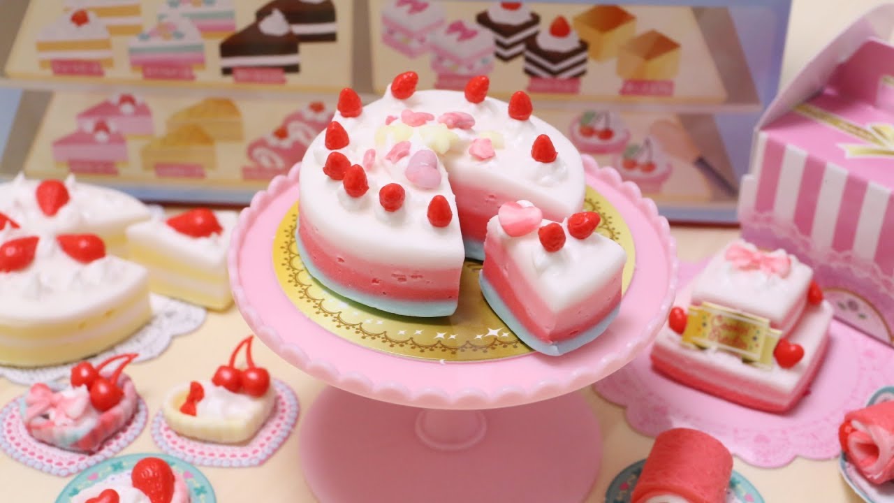 Cooking Puchi Food Cake Shop Konapun or Miniature Fake Food!?