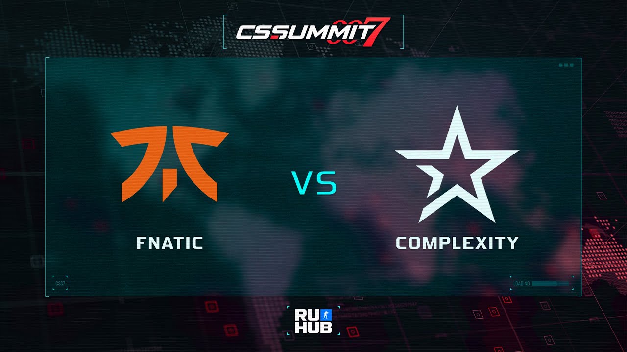 Fnatic vs Complexity - cs_summit 7 - map1 - de_trine [Anishared & TheCraggy]