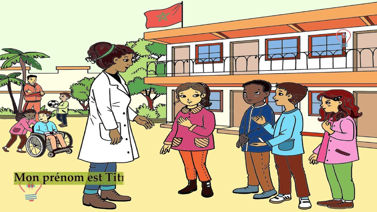Dialogue 3e année primaire. 