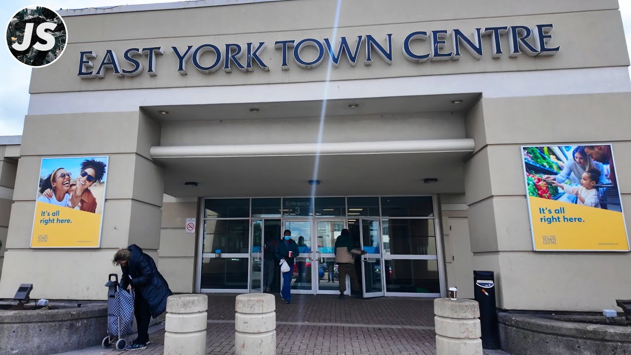 East York Town Centre & Thorncliffe Park | Toronto Walk (April 2024)