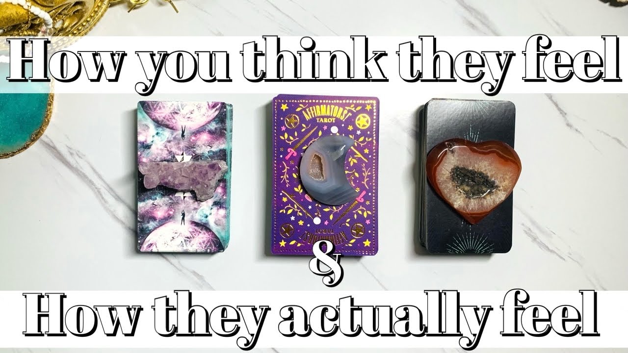 How You Think They Feel✨VS How They Actually Feel✨pick a card love tarot reading✨