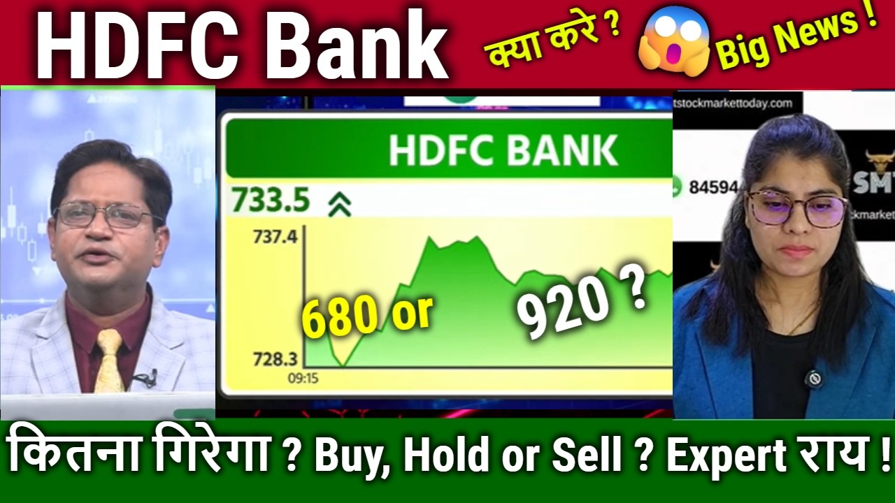 HDFC Bank share Future/Buy,hold or sell ? Expert Analysis/hdfc bank share news/longterm target 2030