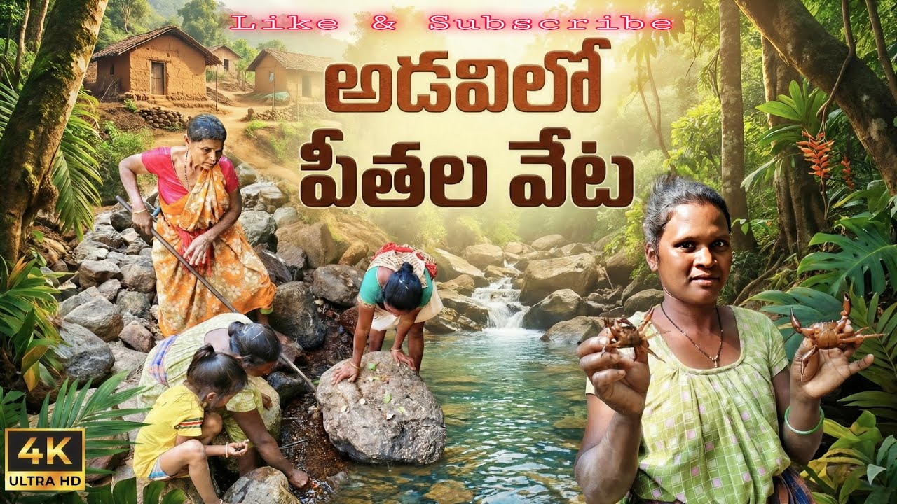 అడవిలో పీతల వేట... ❤️❤️