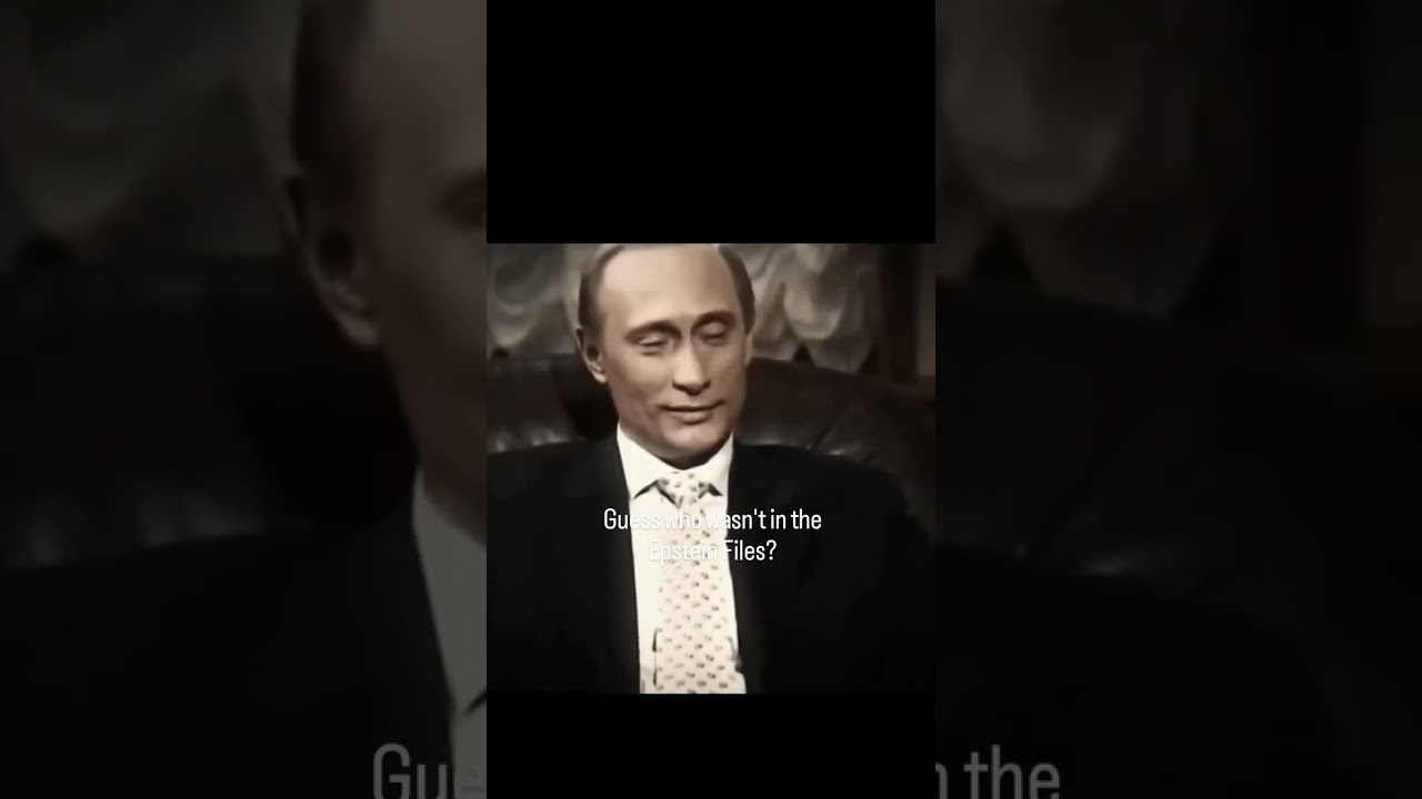 &ldquo;Guess who wasn&rsquo;t in the Epstein files?&rdquo; #epsteinfiles  #putin