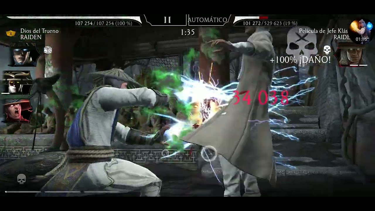 Batalla 70 Jefe Raiden Klasico 🎬Torre Loto Blanco 💪