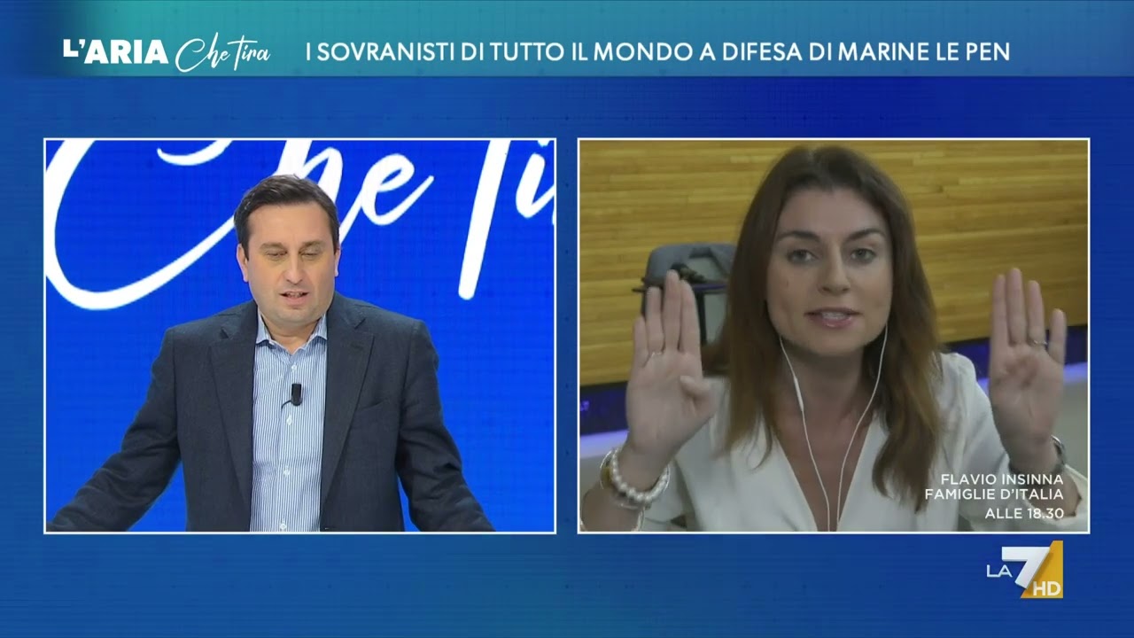 Susanna Ceccardi si scaglia contro David Parenzo: 