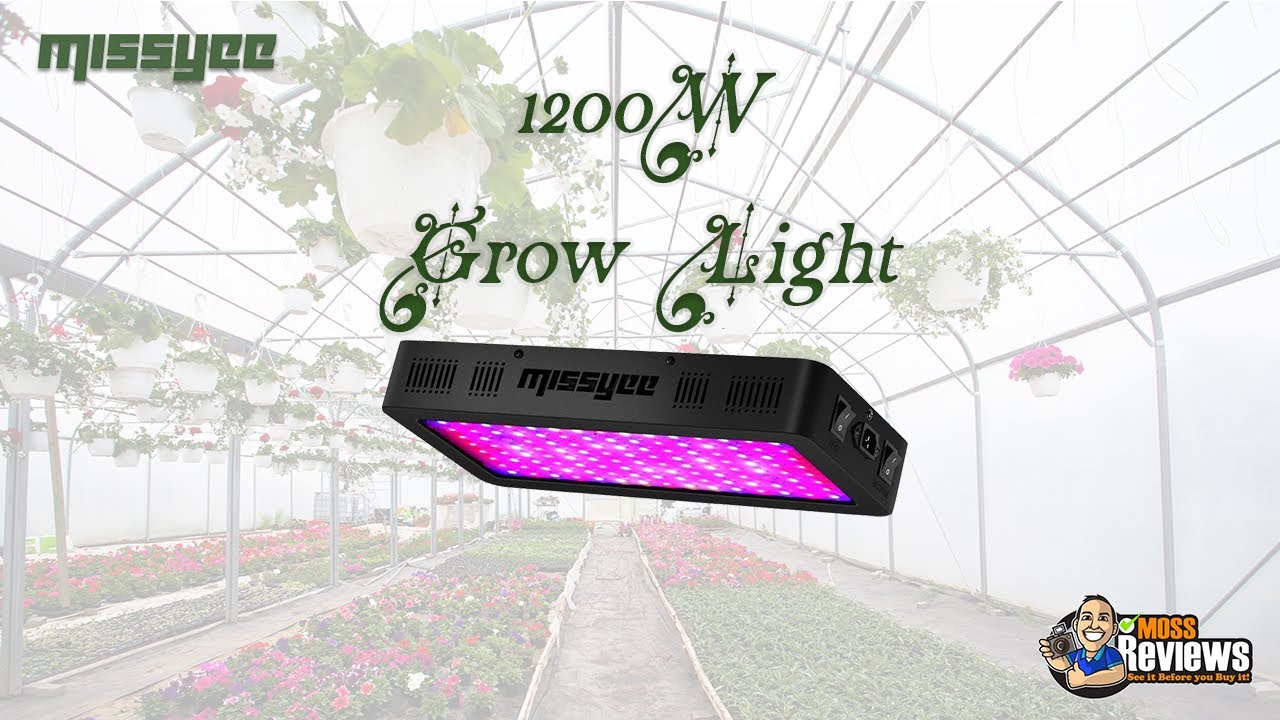 Missyee Full Spectrum 1200W LED Grow Light
