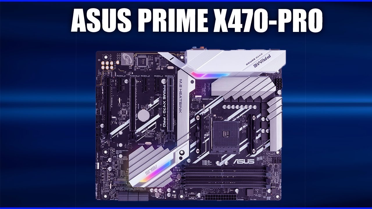 Материнская плата Asus PRIME X470-PRO