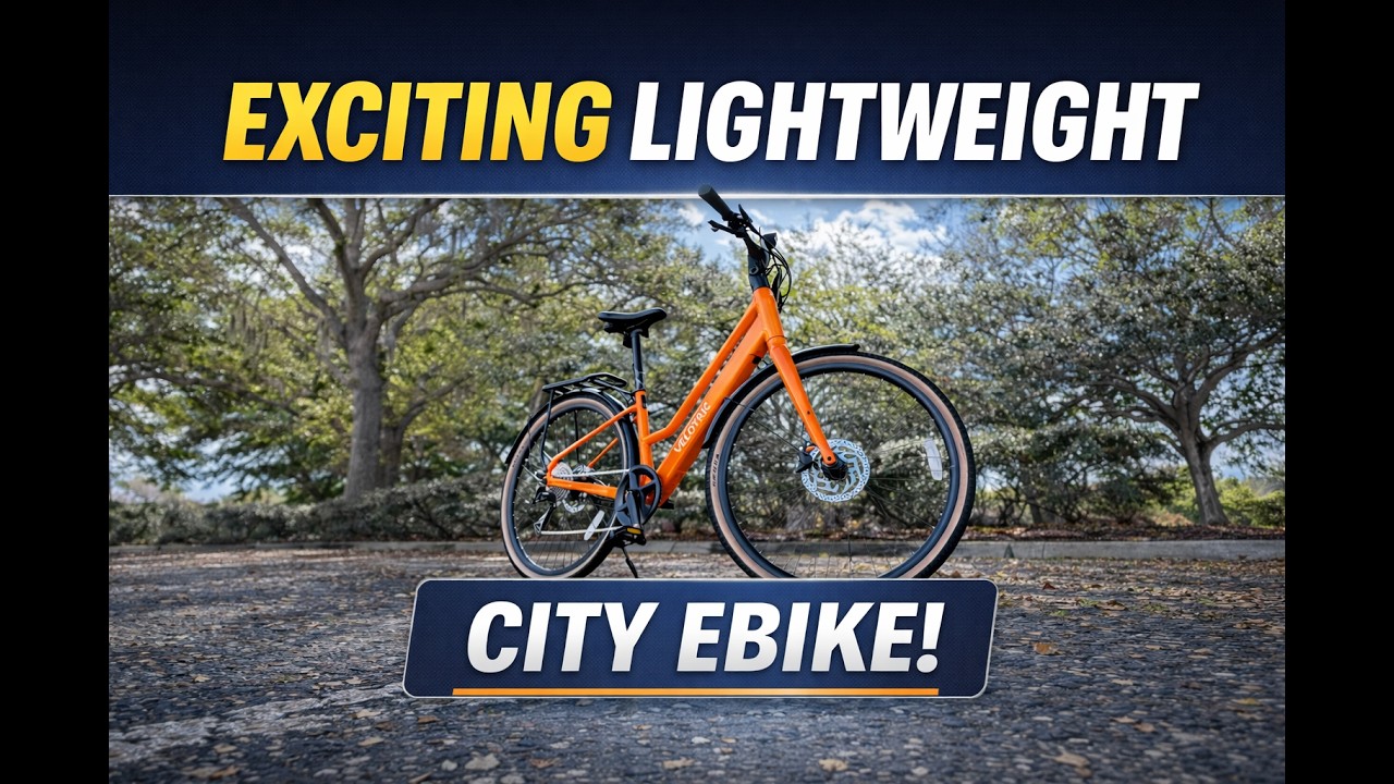 Эта функция электровелосипеда меня просто поразила! | Электровелосипед Velotric City