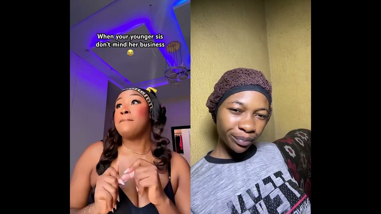 Are you that younger sibling 😅 drop a comment #mimidooashiekaatv #funnyvideo #relatable #funny