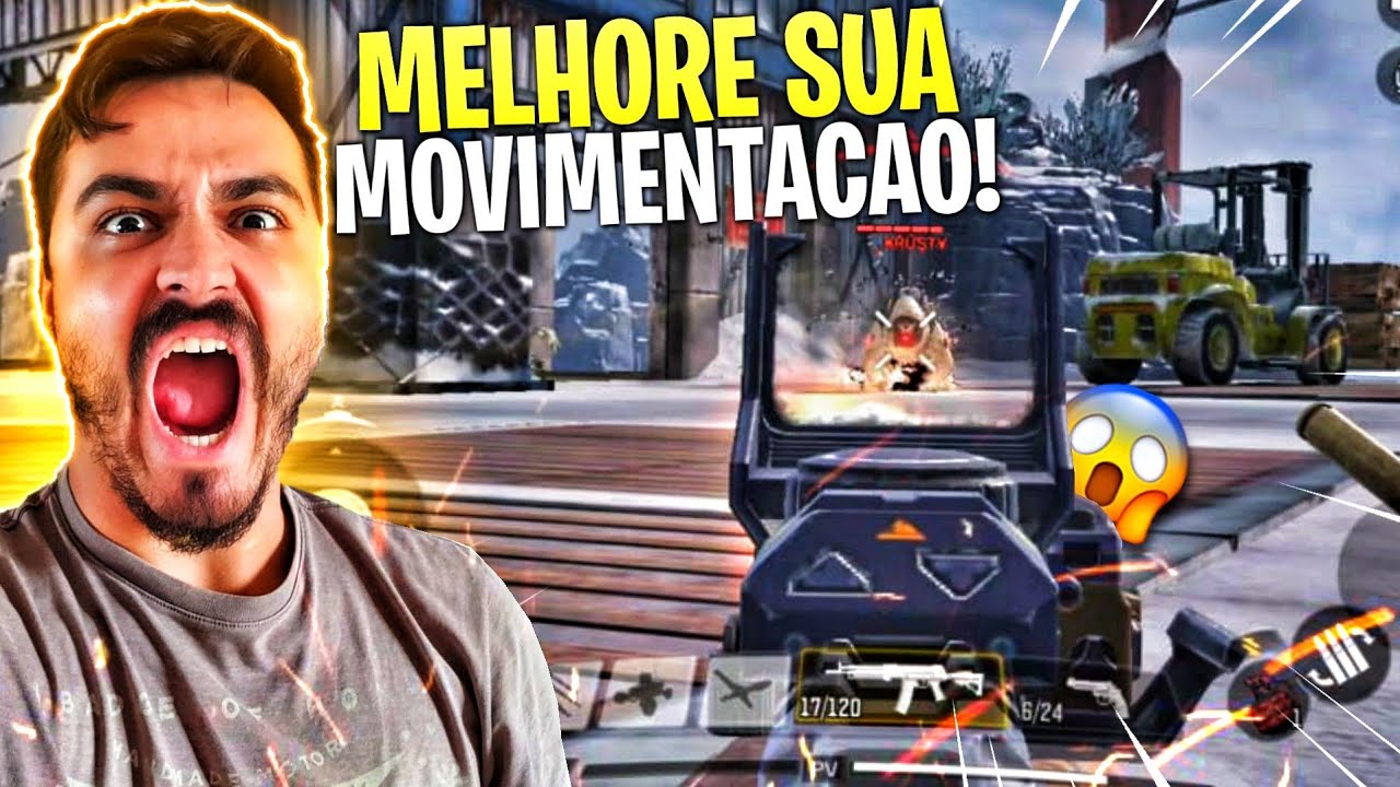 MELHORE SUA MOVIMENTAÇÃO - Call of Duty: Mobile // SEJA MAIS RÁPIDO, JOGUE COMO UM PRO!!