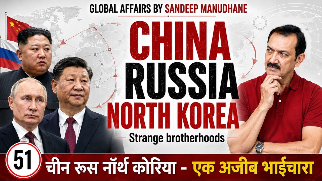 China Russia North Korea | A strange brotherhood - decoded | Global Affairs by Sandeep Manudhane