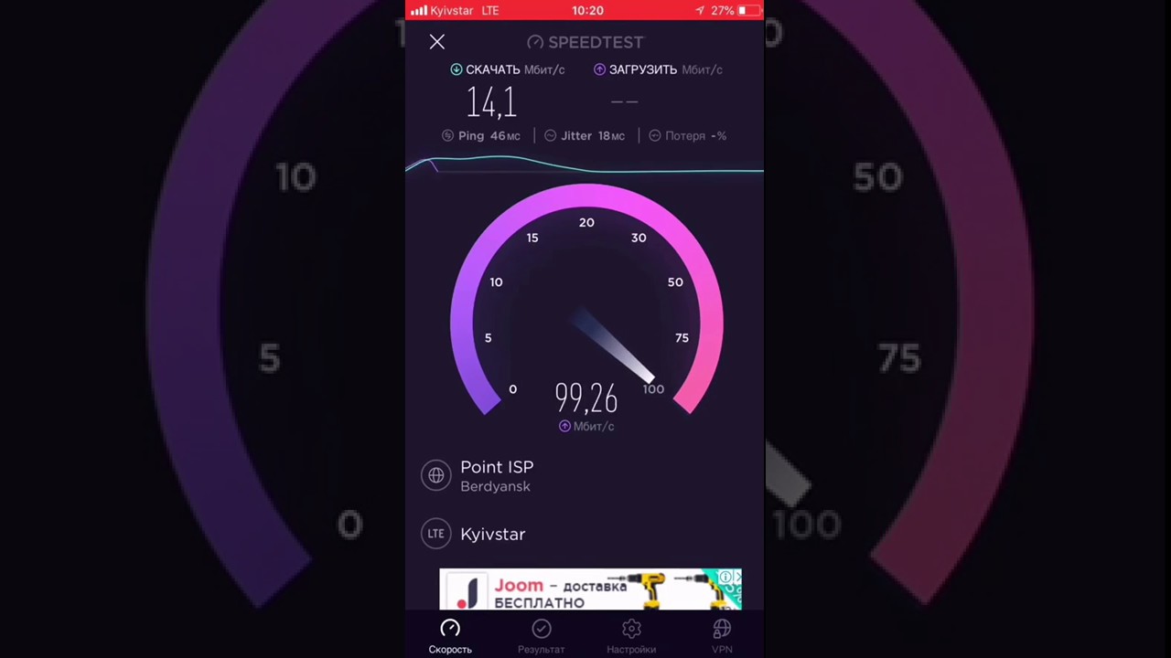Тестируем 4G (LTE) от #Киевстар