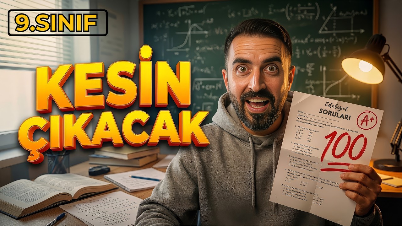 9.SINIF EDEBİYAT 2.D&Ouml;NEM 1.YAZILI SORULARI 📌 / 9 Edebiyat Yazılıya Hazırlık / 2.Prova