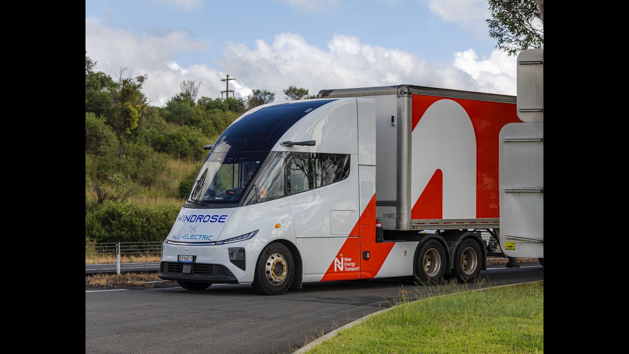 Australia&rsquo;s First Electric End-to-End Freight Delivery | Sydney to Canberra