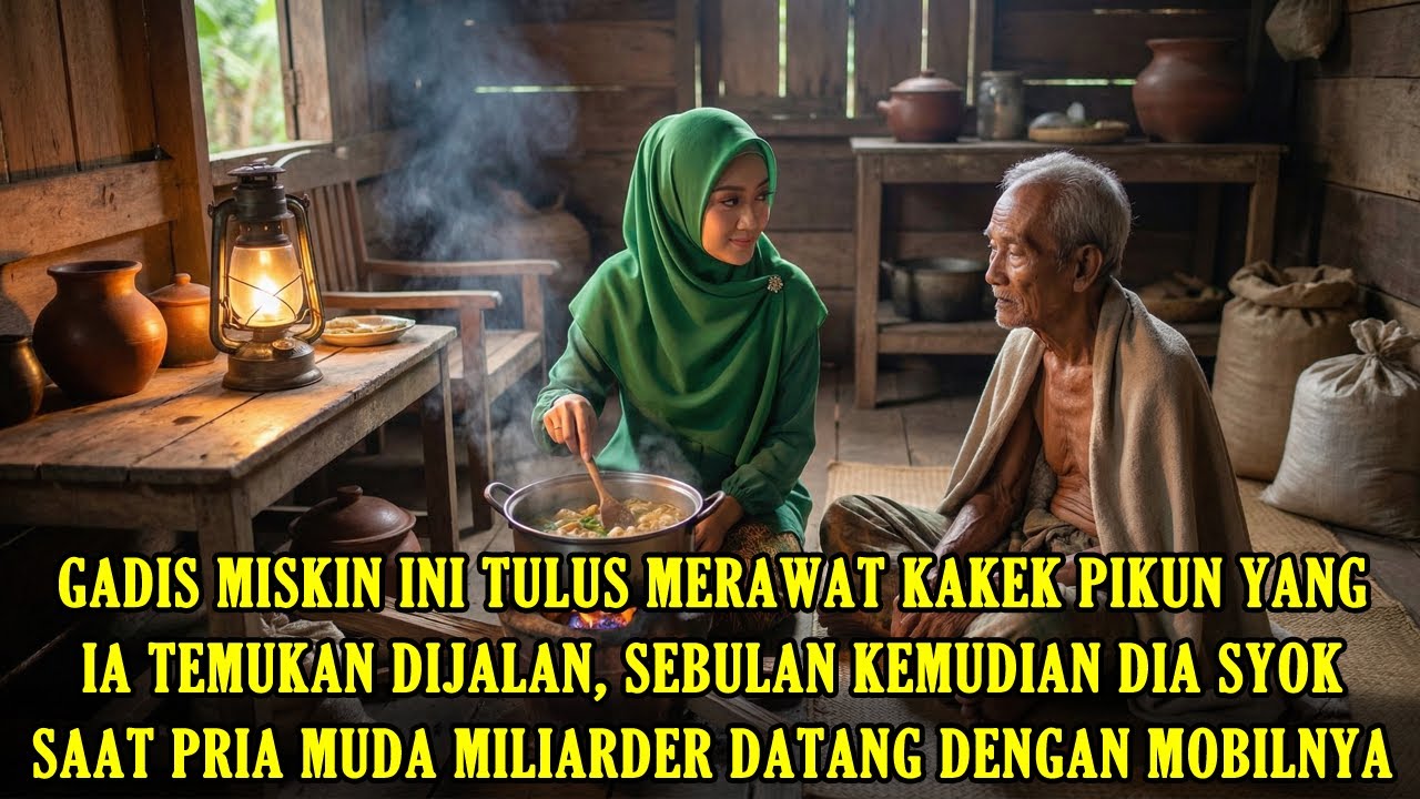 Gadis Miskin Merawat Kakek Pikun, Sebulan Kemudian Dia Syok Saat Miliarder Datang Dengan Mobilnya..