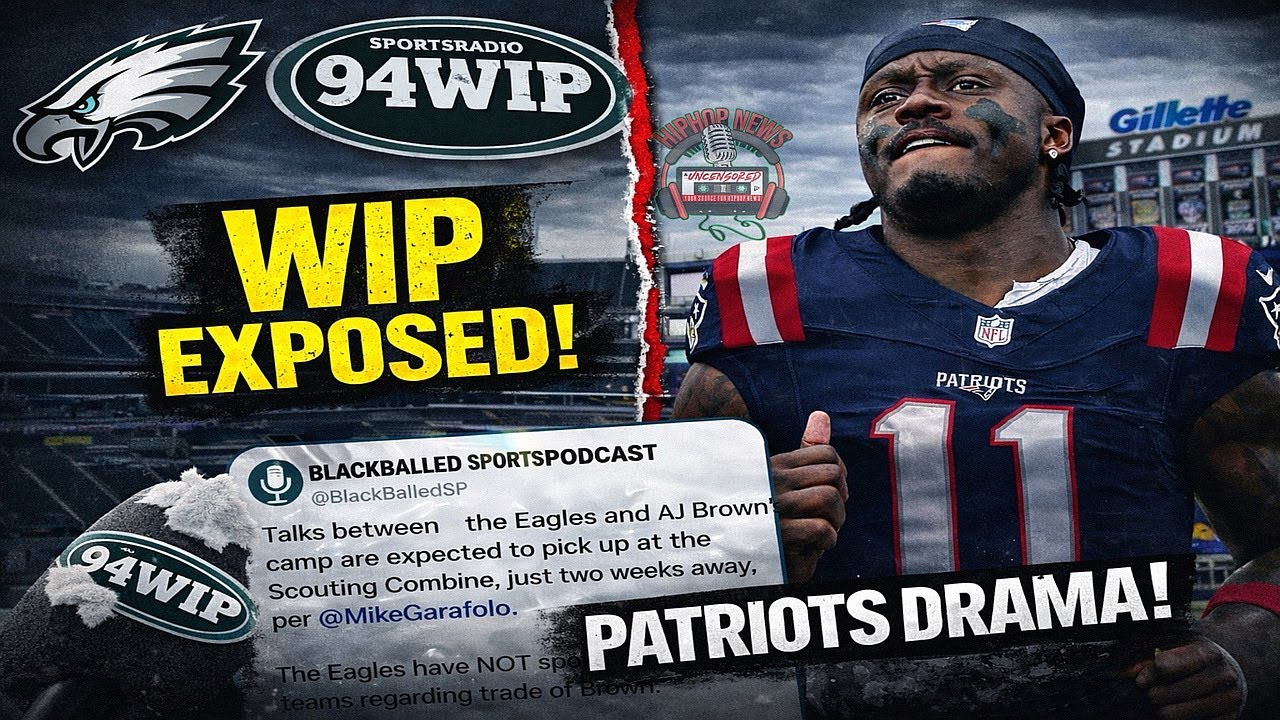 WIP's Cover Is BLOWN Over AJ Brown Interview With Julian edelman