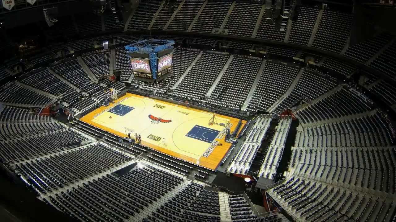 Philips Arena Gets Playoff-Ready