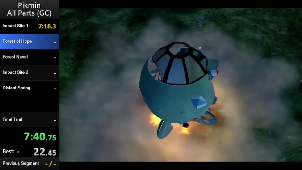 Riwar9 Speedrun's Pikmin - Attempt #1 - (1:47:15)