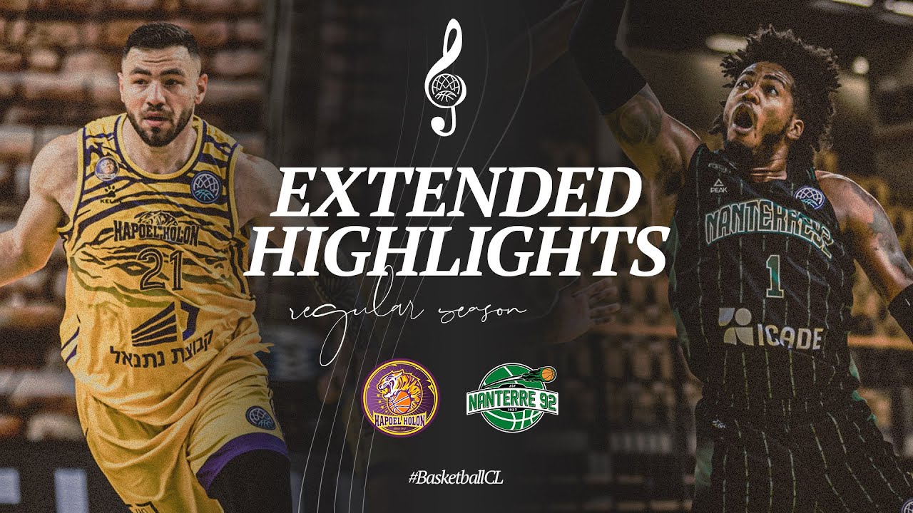 Hapoel Netanel Holon v Nanterre 92 | Full Game Highlights | #BasketballCL 2024-25