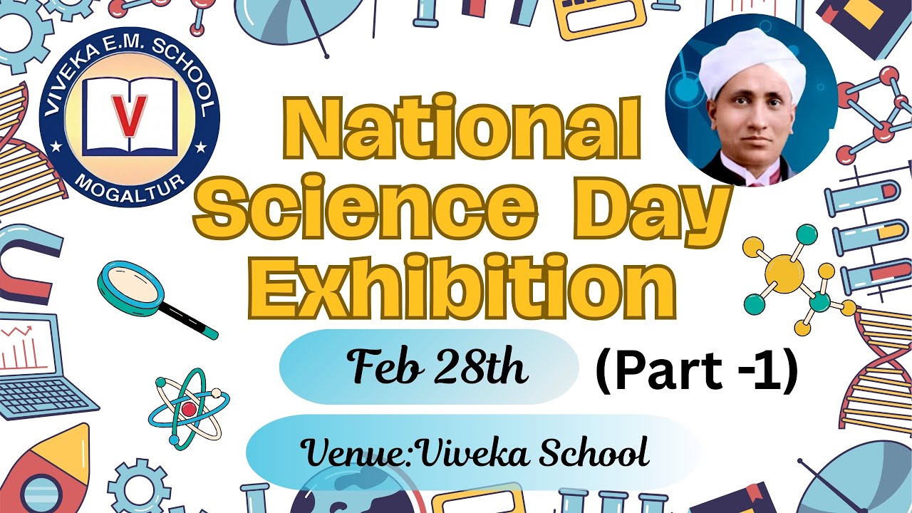 NATIONAL SCIENCE DAY EXHIBITION (Part-1)| VIVEKA E.M HIGH SCHOOL | Mogaltur