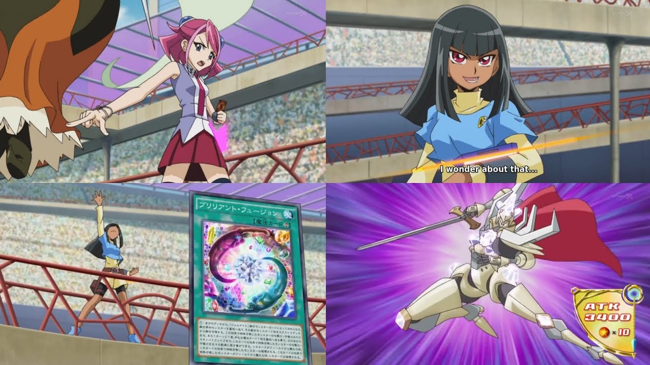 Yu-Gi-Oh Arc-V: Masumi's True Ace Monster Gem-Knight Lady Brilliant Diamond (Sub)