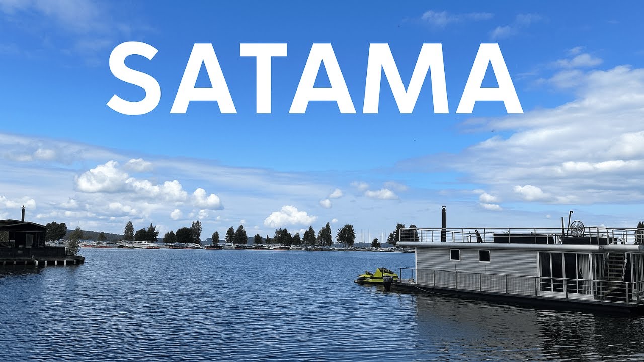 Walking in Satama, Lahti 🇫🇮 | Beautiful Waterfront Views & Peaceful Summer Vibes