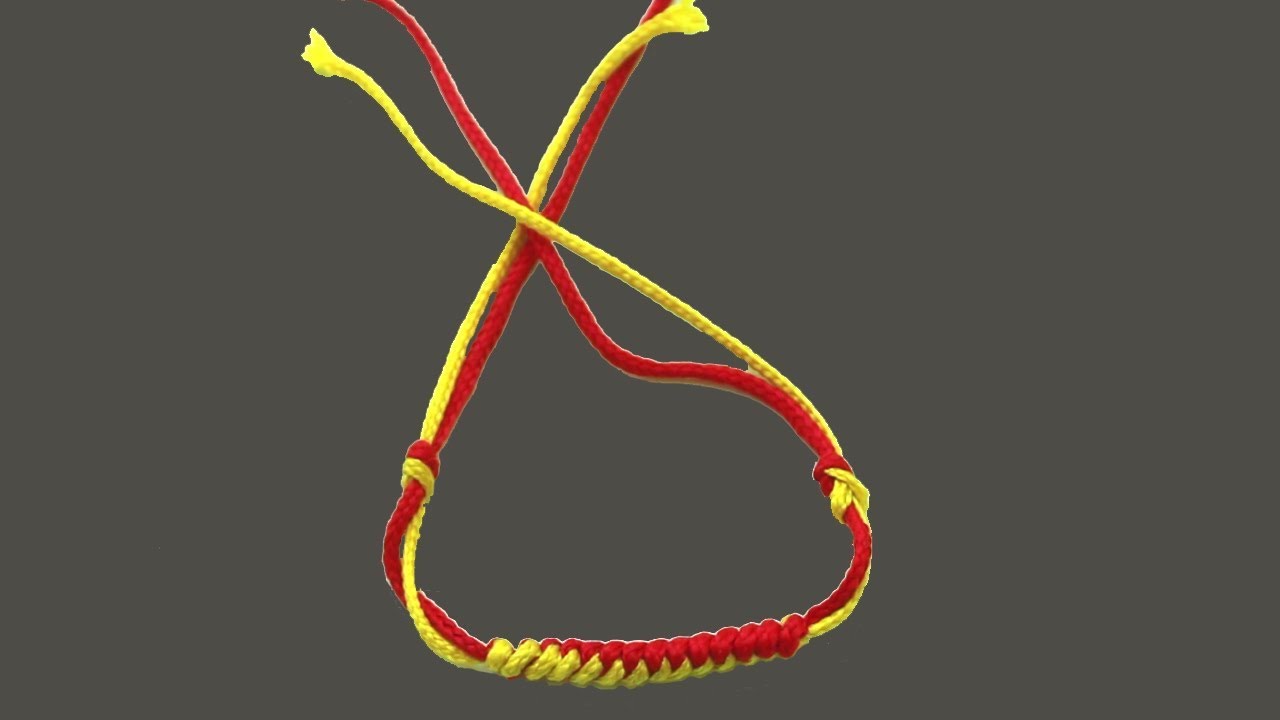 How to Make a Fishtail Knot and Loop - DIY Friendship Bracelets | Easy DIY Bracelet Projects