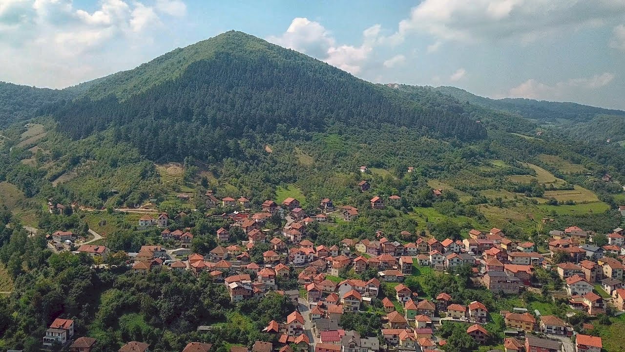 Obilazak grada Visoko sa dronom